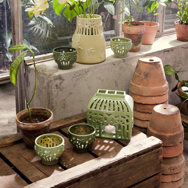 Keramični svečnik Orangery - Kähler Design-image-3