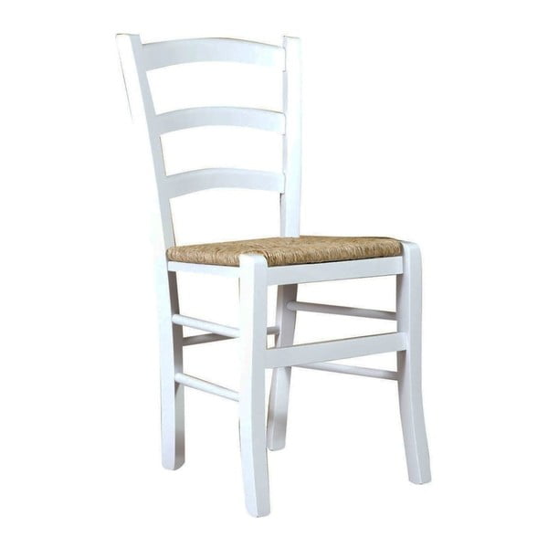 Jedilni stol iz belega bukovega lesa Alis