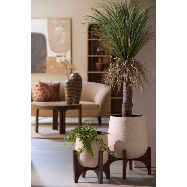 Kovinski okrasni cvetlični lonec ø 36 cm Karuna – Light & Living-image-2