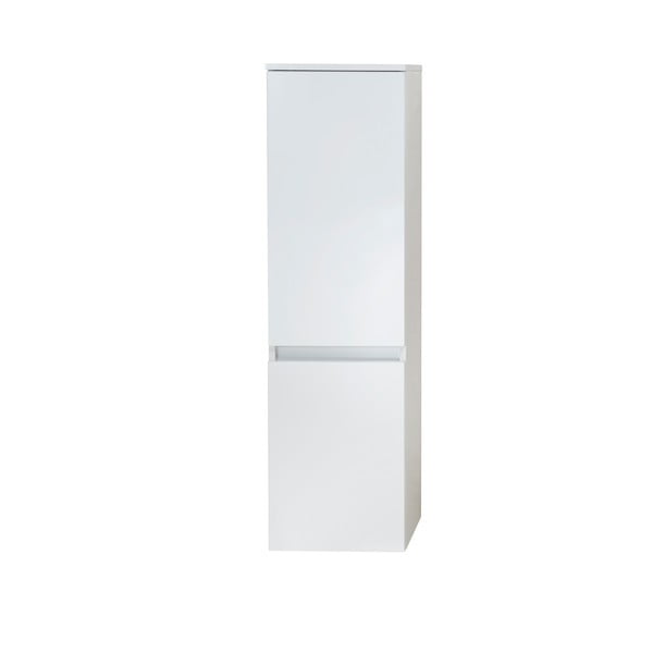 Bela stenska kopalniška omarica 35x125 cm Set 360 - Pelipal