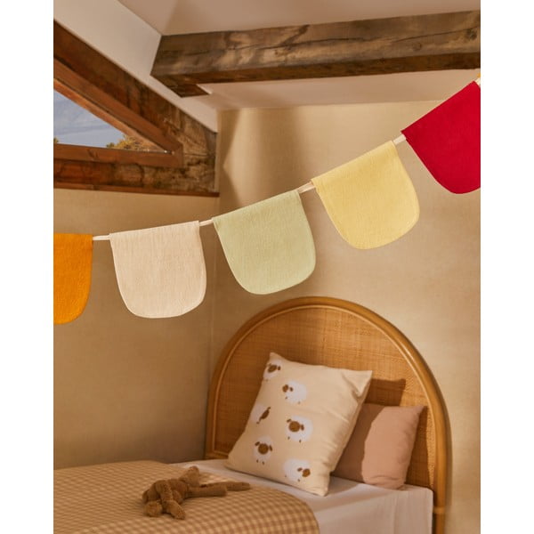 Bombažna otroška prevleka za blazino 45x45 cm Milu – Kave Home-image-4