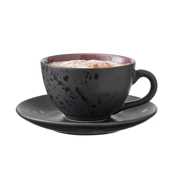 Črne keramične skodelice v kompletu 4 ks 240 ml Gastro Black/Mix – Bitz-image-2