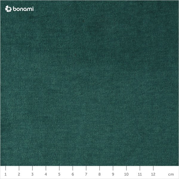 Temno zelen žameten otoman Devichy Laure, 112 x 112 cm-image-4