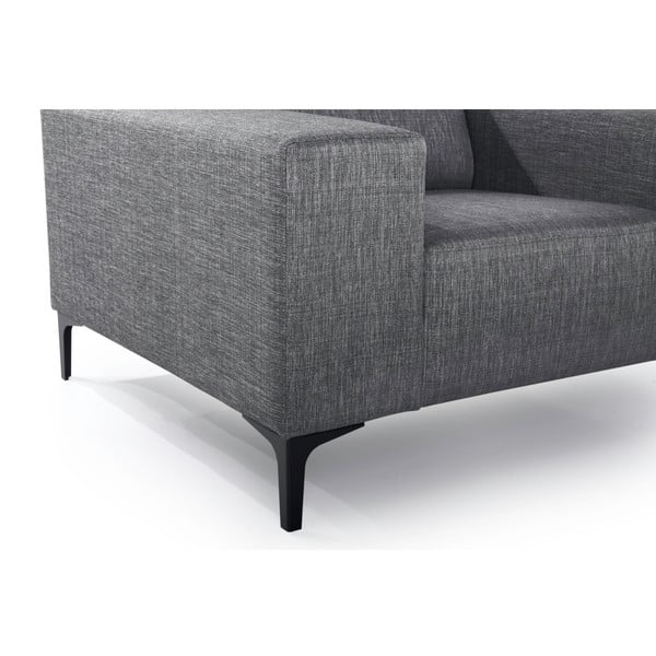 Antracitno siv fotelj Scandic Diva-image-3