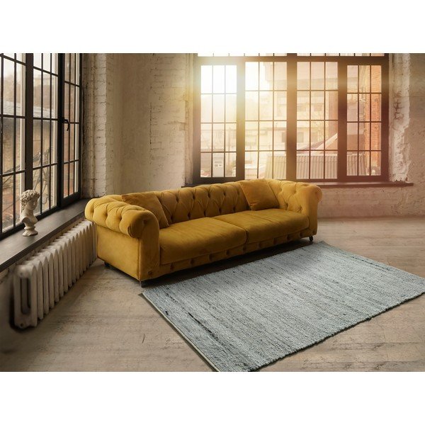 Svetlo siva preproga iz reciklirane plastike Universal Cinder, 60 x 110 cm-image-1