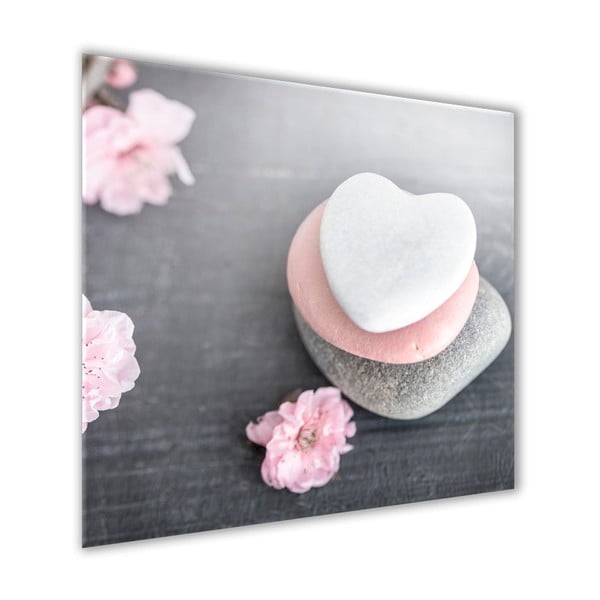 Slika Styler Glasspik Spa & Zen Heart Stone, 30 x 30 cm-image-1