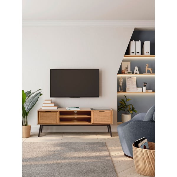 TV omarica iz masivnega bora 140x52 cm Natasha – Marckeric-image-1