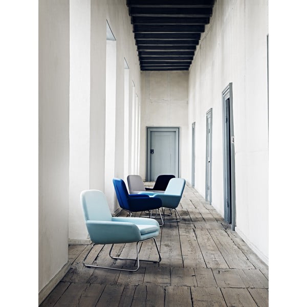 Antracitno siv fotelj Softline Coco-image-1