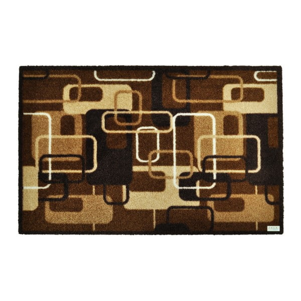 Rjava preproga Zala Living Design Retro Brown, 67 x 180 cm
