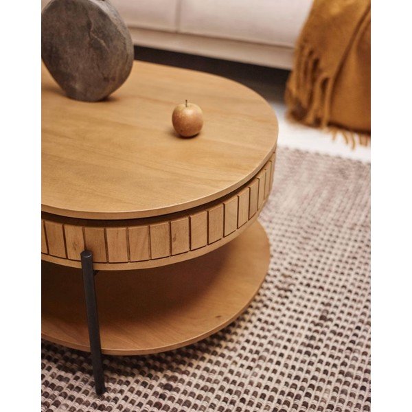 Mizica iz mangovega lesa 130x65 cm Licia - Kave Home-image-2