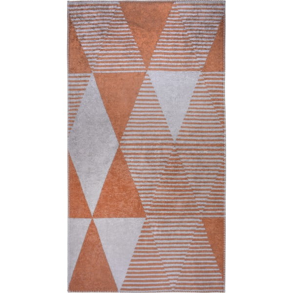 Oranžna pralna preproga 120x160 cm – Vitaus