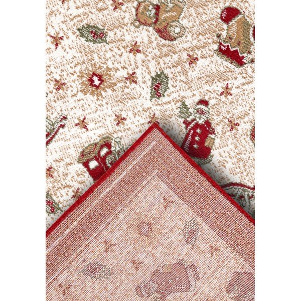 Rdeča preproga z božičnim motivom iz mešanice bombaža 50x80 cm Toy's Delight Red Christmas – Villeroy&Boch-image-4