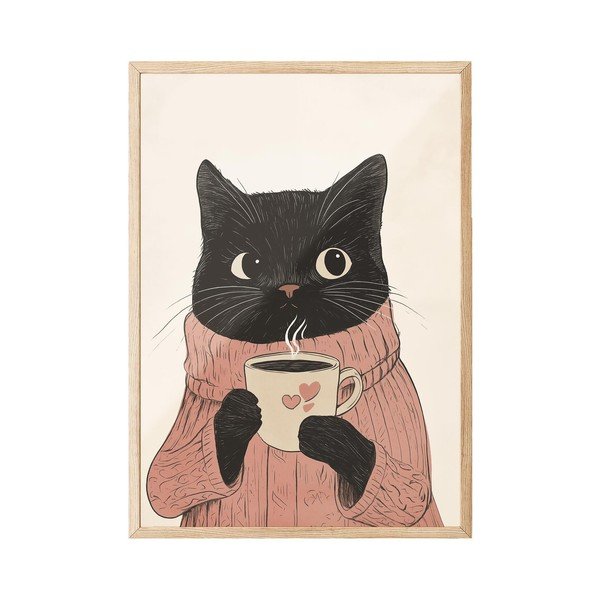 Tiskana slika z okvirjem 30x40 cm – Wallity