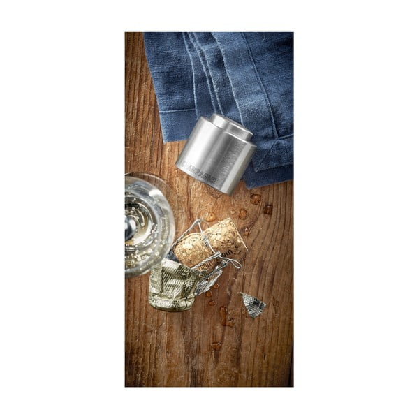 Zamašek iz nerjavečega jekla za šampanjec ali prosecco WMF Cromargan® Clever & More-image-3