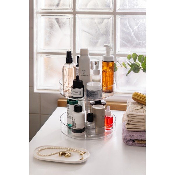 Plastičen vrtljiv kopalniški organizator – Casa De Engel-image-1