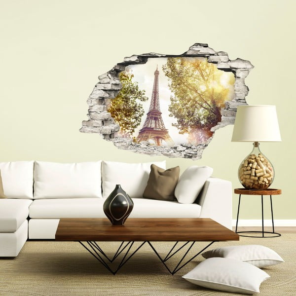 Stenska nalepka Ambiance Paris, 60 x 90 cm