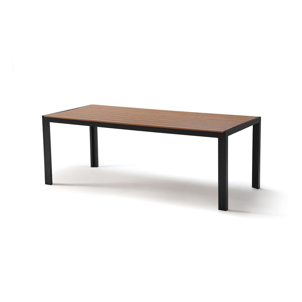 Vrtna miza z mizno ploščo iz artwood lesa 90x205 cm Viking