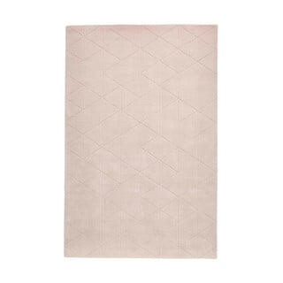 Rožnata volnena preproga Think Rugs Kasbah, 120 x 170 cm