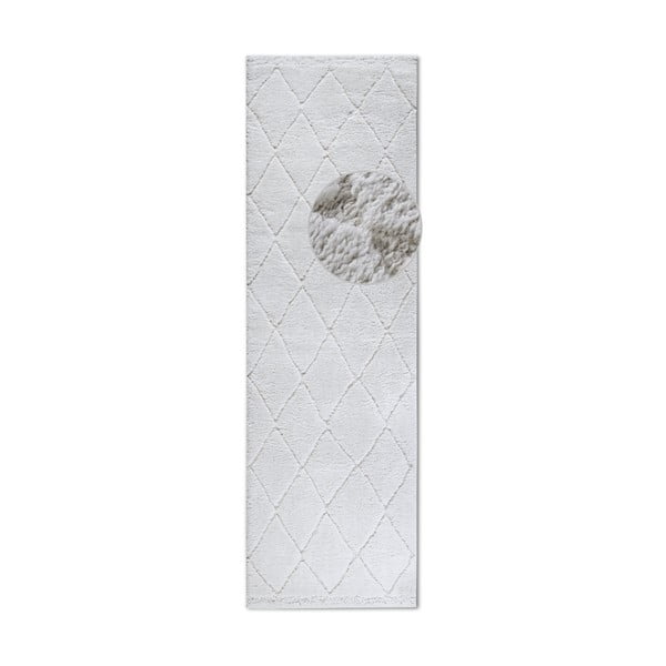 Kremno bel tekač 80x240 cm Perrotin Cream White – Elle Decoration