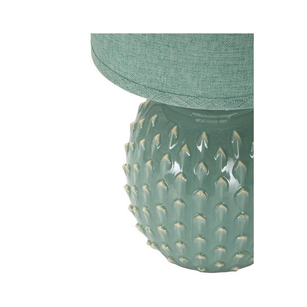 Svetlo modra keramična namizna svetilka s tekstilnim senčilom (višina 27 cm) Pontus – Mauro Ferretti-image-2