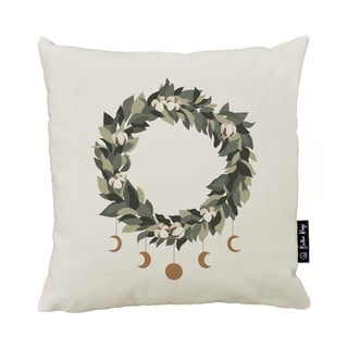 Prevleka za blazino z božičnim motivom 45x45 cm Festive Wreath – Butter Kings