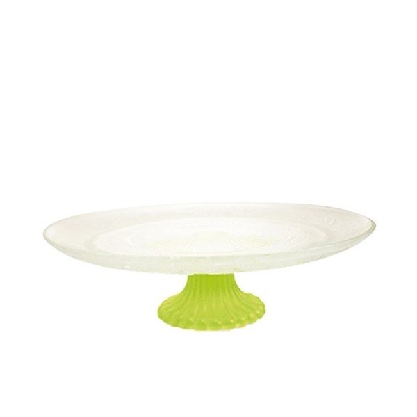 Stojalo za torte Fluo Alzata Verde, 31 cm