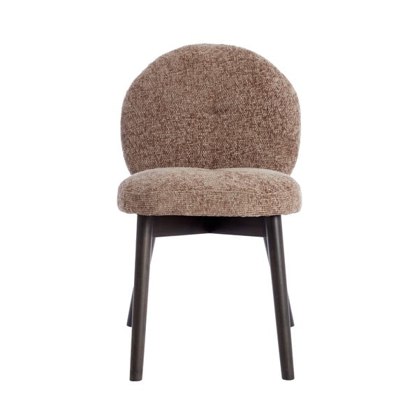 Rjavi oblazinjeni jedilni stoli v kompletu 2 ks Sinosa – Light & Living-image-1