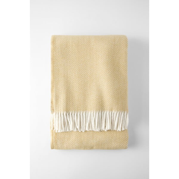 Sivo-rjava pletenina z bombažem Euromant Skyline, 140 x 180 cm