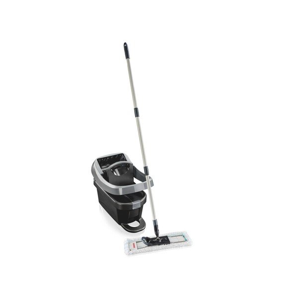 Vrtljivi mop z vedrom Profi XL Mobile Black – LEIFHEIT