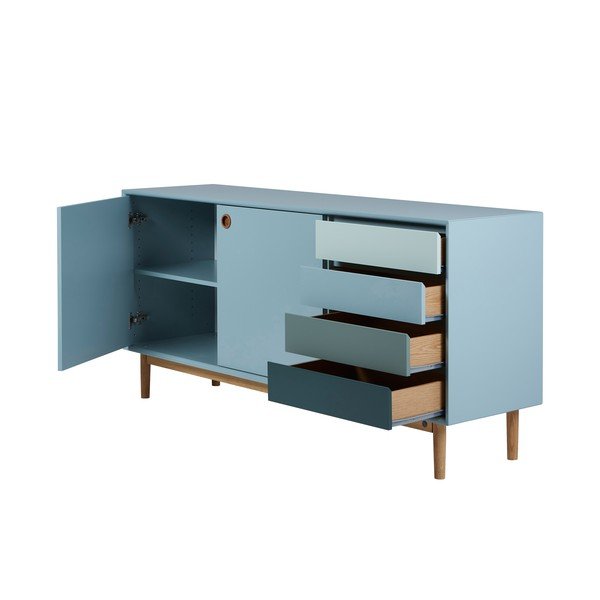 Mint zelena nizka komoda 170x80 cm Color Box – Tom Tailor-image-4