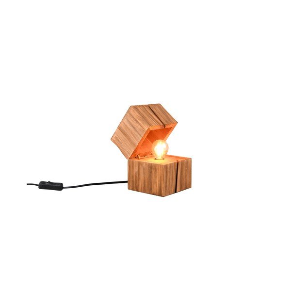 Rjava namizna svetilka (višina 16 cm) Treasure – Trio-image-4