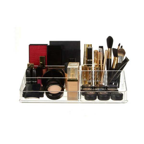 Organizator za kozmetiko Premier Housewares Met Clear-image-2