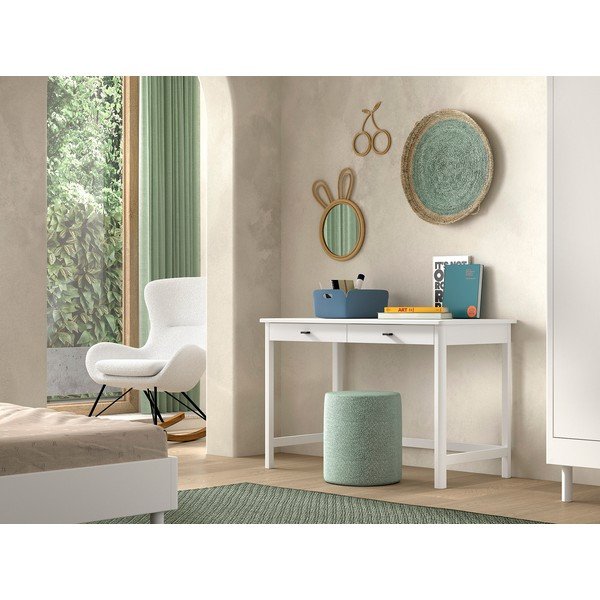 Otroška pisalna miza iz masivne bukve 60x120 cm Forrest – Vipack-image-1