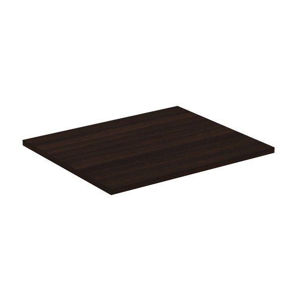 Temno rjav pult kopalniške omarice v hrastovem dekorju 60x51 cm i.Life B – Ideal Standard-image-1