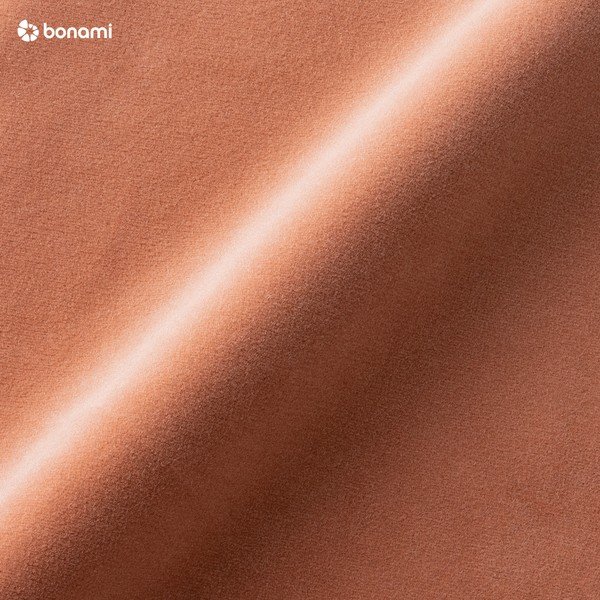 Oranžna žametna klop EMKO Naïve, 100 cm-image-4