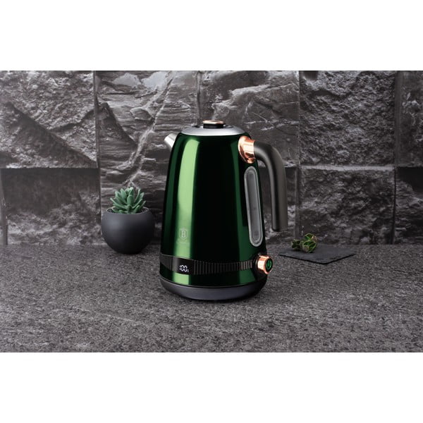 Zeleni grelnik vode 1,7 l Emerald Collection - BerlingerHaus-image-1