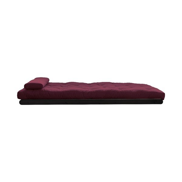 Dvosedežni variabilni ležalnik Karup Design Figo Black/Bordeaux-image-4