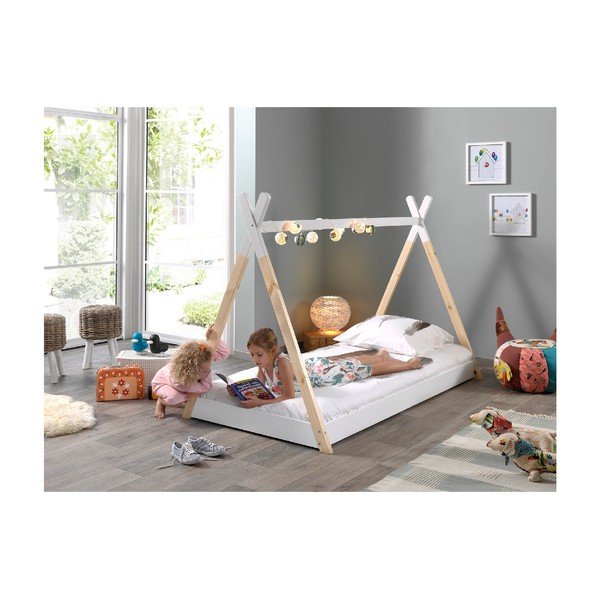 Bela otroška postelja Vipack Tipi, 90 x 200 cm-image-3