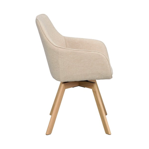 Bež oblazinjeni jedilni stoli v kompletu 2 ks Alison – Rowico-image-2