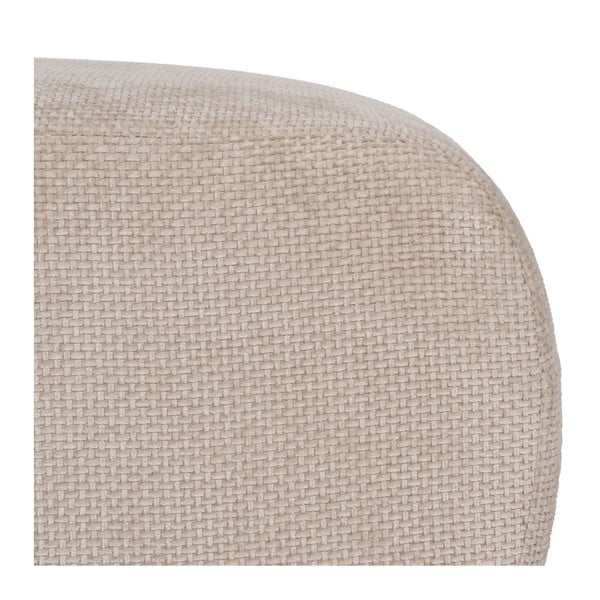 Bež tabure iz šenilje Minimal – Ixia-image-4