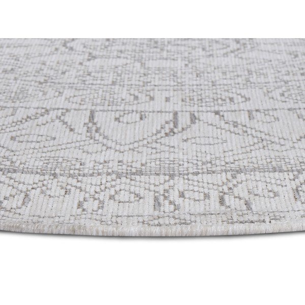 Svetlo siva okrogla preproga ø 120 cm Spirit – Hanse Home-image-3