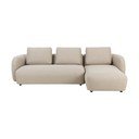 Bež kotna sedežna garnitura (desni kot) Imola – Bonami Selection