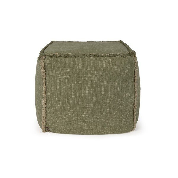 Kaki zelena vreča za sedenje Handloom – Lorena Canals