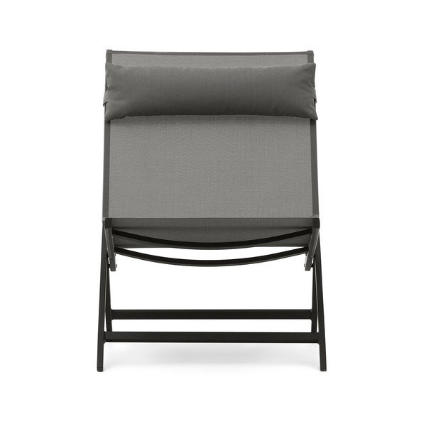 Siv kovinski vrtni fotelj Canutells – Kave Home-image-2