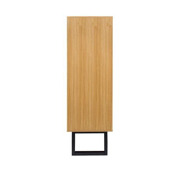 Komoda iz hrastovega lesa Woodman Camden Herringbone-image-3