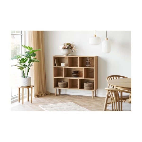 Bela viseča svetilka s steklenim senčilom ø 20 cm Argalo – House Nordic-image-2