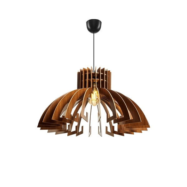 Viseča svetilka v naravni barvi ø 54 cm – Opviq lights-image-3