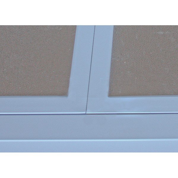 Vrtna miza s stekleno mizno ploščo 90x90 cm Lola – Garden Pleasure-image-1