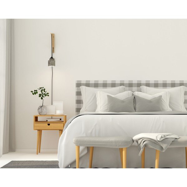 Sivo oblazinjeno vzglavje 165x52 cm Billie – Really Nice Things-image-1