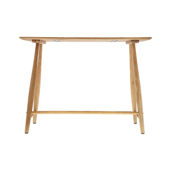 Hrastova jedilna miza 44,5x100 cm Bodo - Villa Collection-image-3